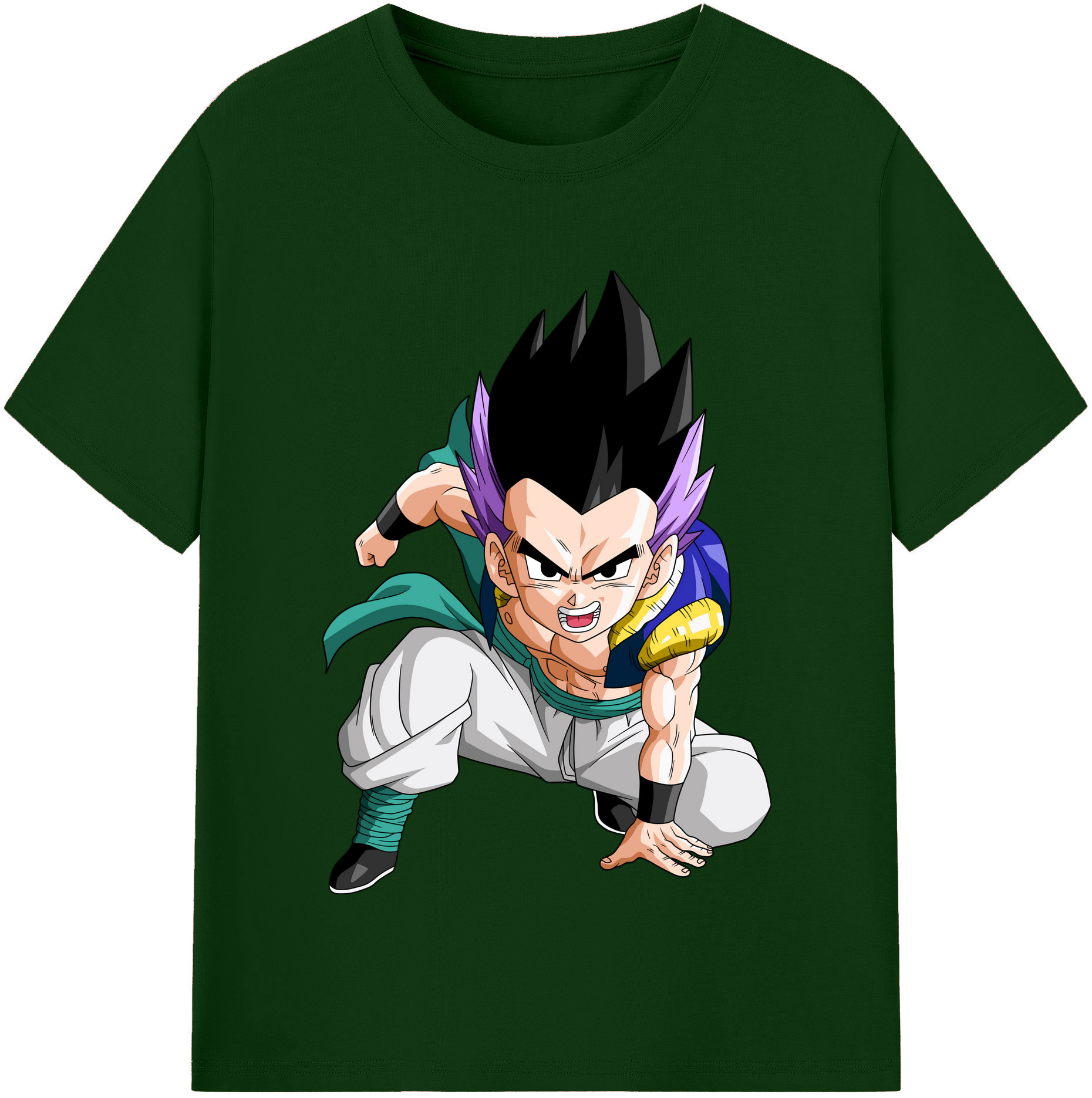 （画像用） ドラゴンボール 孫 悟飯（そんごはん）DRAGON BALL Son Gohan 綿100％半袖Tシャツ（フロントプリント）